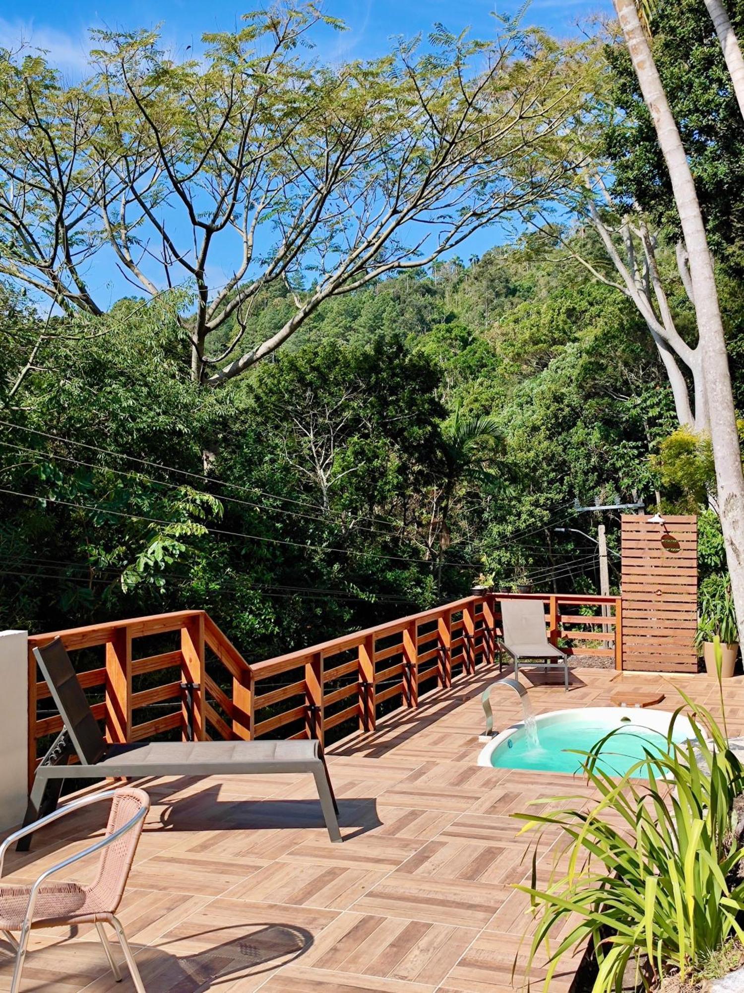 Gray House - Com Piscina Pertinho Do Mar! Vila Palhoça Exterior foto