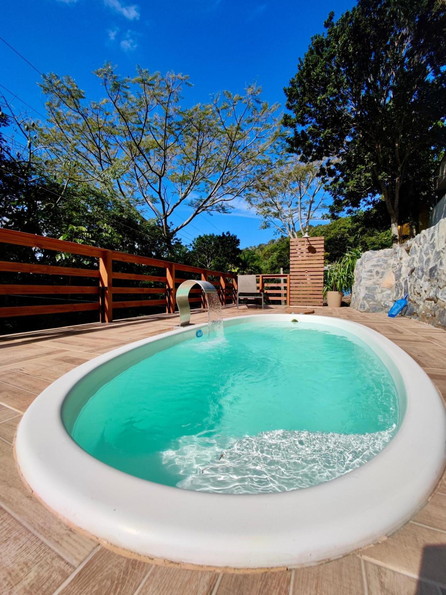 Gray House - Com Piscina Pertinho Do Mar! Vila Palhoça Exterior foto