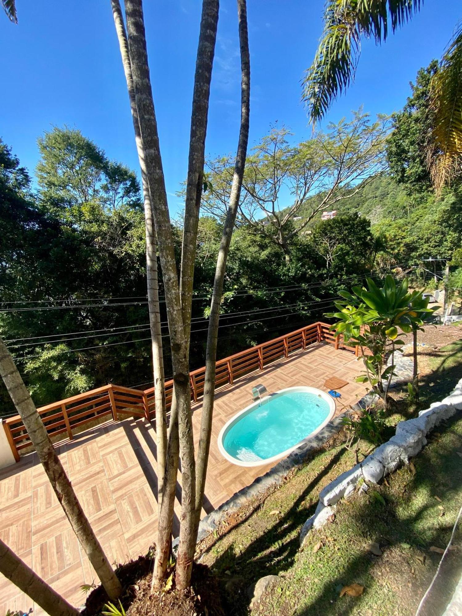 Gray House - Com Piscina Pertinho Do Mar! Vila Palhoça Exterior foto